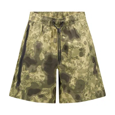 Pre-owned Nike Tech Woven Shorts 'neutral Olive/black' | Green | Men's Size M