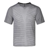 Nike Techknit Future Fast Running Round Neck Short Sleeve Black White In Gray