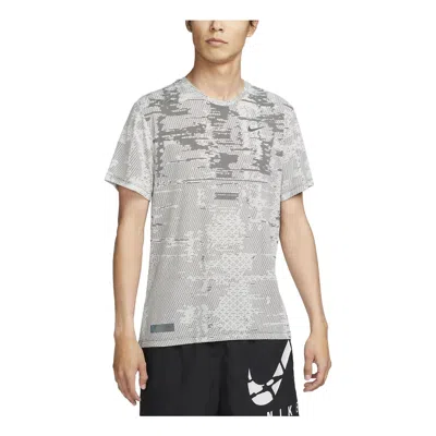 Nike Techknit Ultra Dri-fit T-shirt 'grey' In Gray