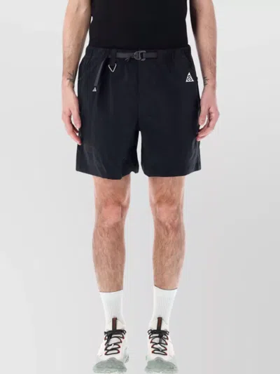 Nike Acg Water Repellent Stretch Nylon Hiking Shorts In Blue