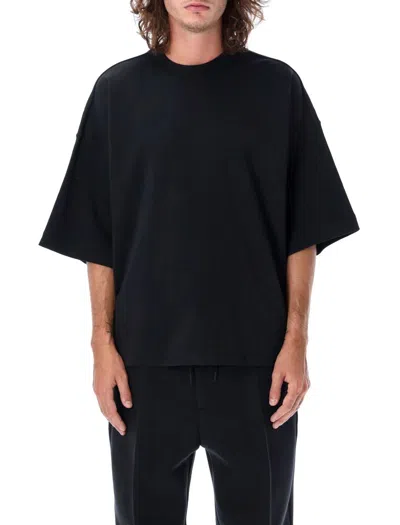 Nike Tee Tech Fleece Reimagined In Black