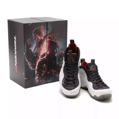 Pre-owned Nike Tekken 8 X  Air Foamposite One Premium Jin Kazama Hf6367-001 Us Men's Size In White