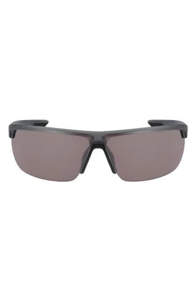 Nike Tempest 71mm Rectangle Sunglasses In Gray