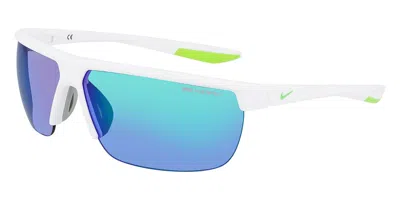 Nike Tempest M Cw4665 103 Occhiali Da Sole Bianchi Per Uomo In Purple