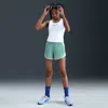 Nike Tempo Big Kids' (girls') Dri-fit Running Shorts In Green