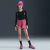 Nike Tempo Big Kids' (girls') Dri-fit Running Shorts In Black