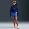 Nike Tempo Big Kids' (girls') Dri-fit Running Shorts In Blue