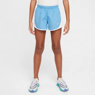 Nike Tempo Big Kids' (girls') Dri-fit Running Shorts In Blue