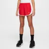 Nike Tempo Big Kids' (girls') Dri-fit Running Shorts In Red