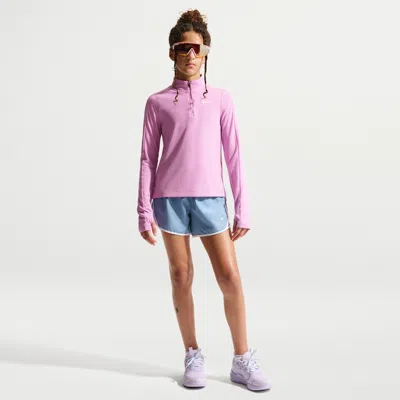 Nike Tempo Big Kids' (girls') Dri-fit Running Shorts In Blue