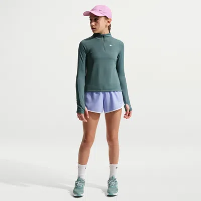 Nike Tempo Big Kids' (girls') Dri-fit Running Shorts In Blue