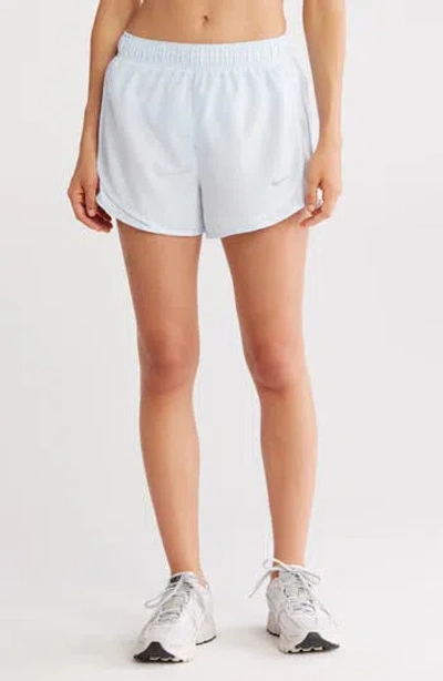 Nike Tempo Dri-fit Mid-rise 3-inch Running Shorts In White