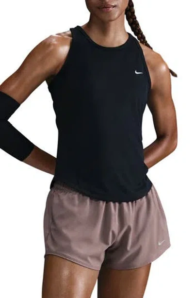 Nike Tempo Dri-fit Running Tank In Black