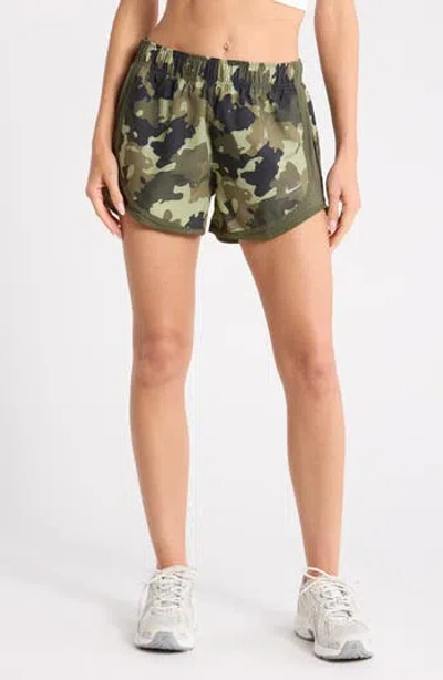 Nike Tempo Dri-fit Running Shorts In Green