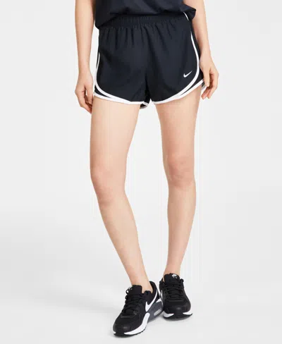 Nike Tempo Women's Brief-lined Running Shorts In Black,white