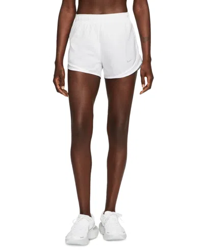 Nike Tempo Women's Brief-lined Running Shorts In White