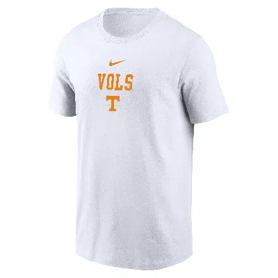Nike White Tennessee Volunteers 2-hit Stacked T-shirt