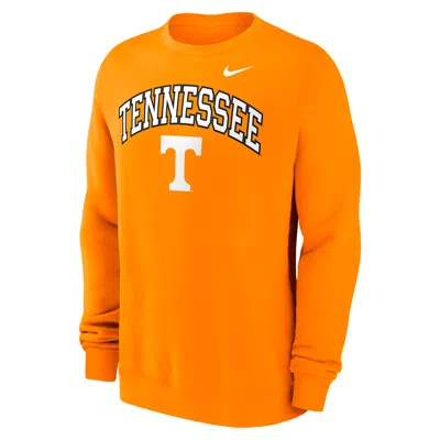 Nike Tennessee Arch  Men's College Pullover Crew In Orange