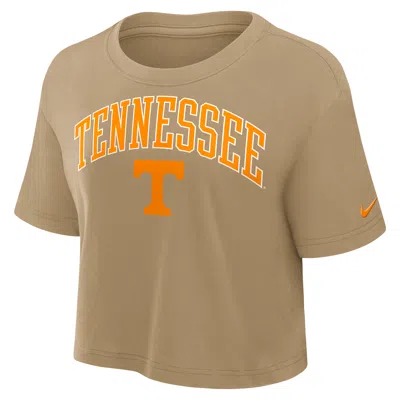 NIKE TENNESSEE ATHLETIC PREP ARCH  WOMEN'S DRI-FIT COLLEGE CROPPED T-SHIRT,1015764697