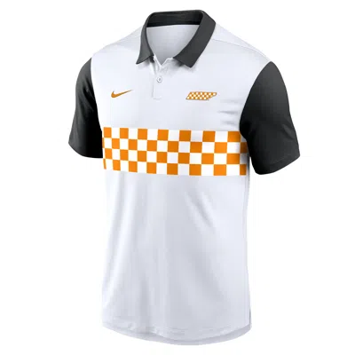 Nike Tennessee Athletic Prep Vapor Alt Logo  Men's Dri-fit College Polo In White