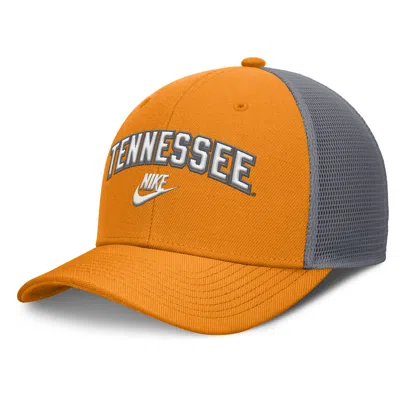 Nike Tennessee Legacy Arch Rise  Men's Dri-fit College Trucker Adjustable Hat In Orange