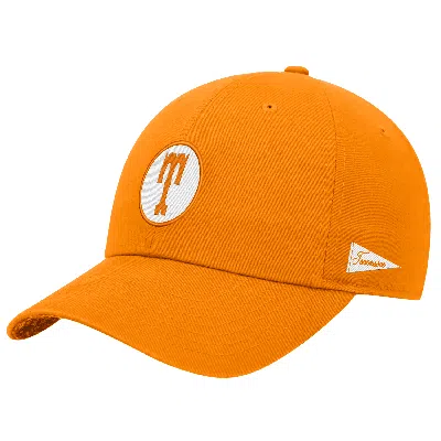 Nike Tennessee Logo  Unisex College Adjustable Cap In Yellow