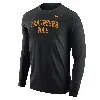 Nike Tennessee  Men's College Long-sleeve T-shirt In Black