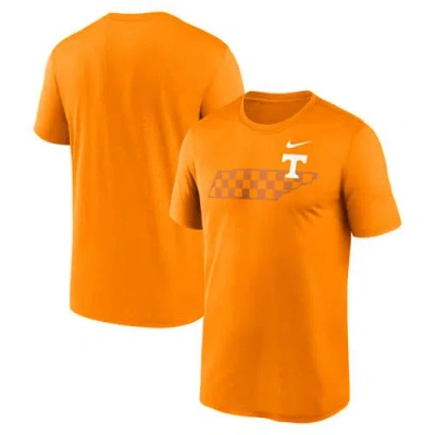 Nike Tennessee Orange Tennessee Volunteers Campus Shadow Legend Performance T-shirt
