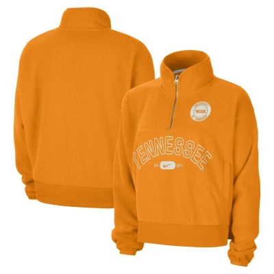 Nike Tennessee Orange Tennessee Volunteers Fly Fleece Quarter-zip Jacket