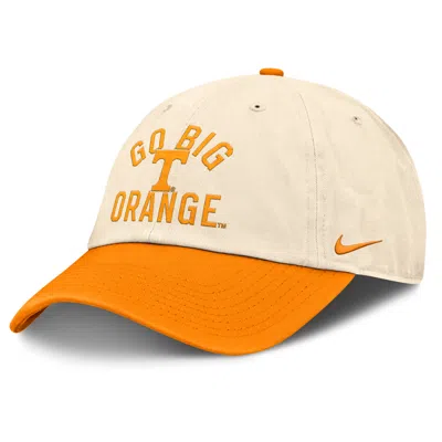 Nike Tennessee Primetime 2-tone Club  Unisex College Adjustable Hat In Neutral