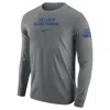 Nike Tennessee State  Men's College Long-sleeve T-shirt In Grey
