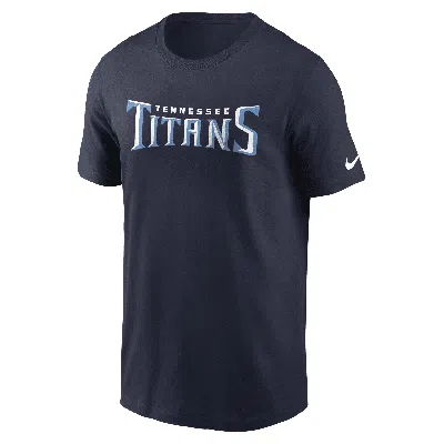 NIKE TENNESSEE TITANS PRIMETIME WORDMARK ESSENTIAL  MEN'S NFL T-SHIRT,1015688048