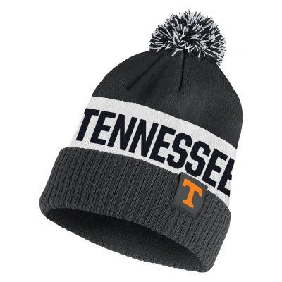 Nike Tennessee  Unisex College Beanie In Black