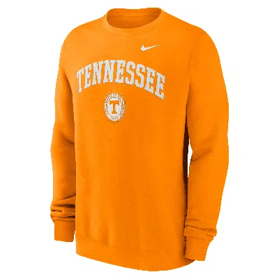 Nike Men's Tennessee Orange Tennessee Volunteers Arched Seal Pullover Sweatshirt