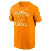 Nike Tennessee Volunteers Baseball Arch  Men's College T-shirt In Orange