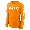 Nike Tennessee Volunteers Basketball Icon  Men's College Long-sleeve T-shirt In Orange