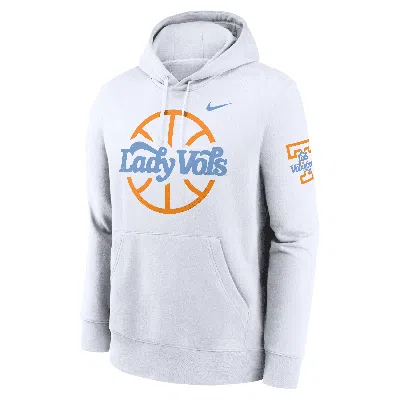 Nike Tennessee Volunteers Club Basketball Icon  Men's College Pullover Hoodie In White
