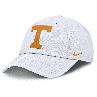 Nike Tennessee Volunteers Primetime Club  Men's College Adjustable Hat In White