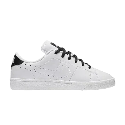 Pre-owned Nike Tennis Classic Premium Gs In White