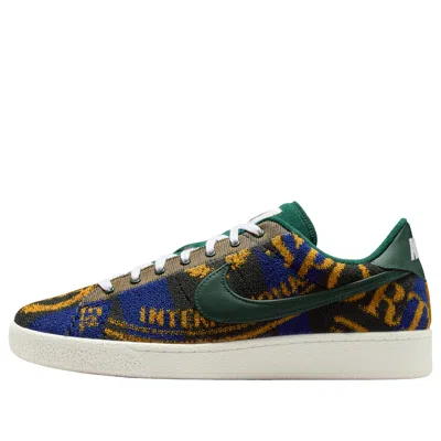 Nike Tennis Classic Prm Jacquard Sneakers In Blue