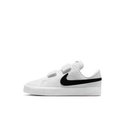 Nike Babies' Tennis Essential Little Kids' Shoes In Black