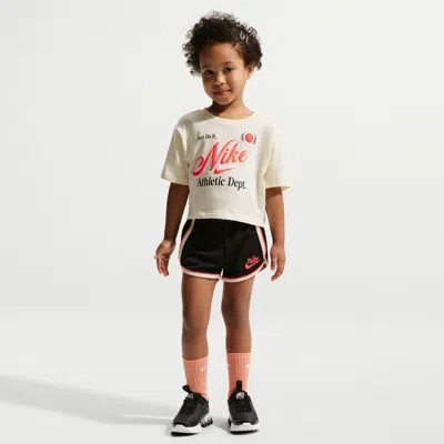 Nike Babies' Tennis Lifestyle Toddler 2-piece Sprinter Set In White