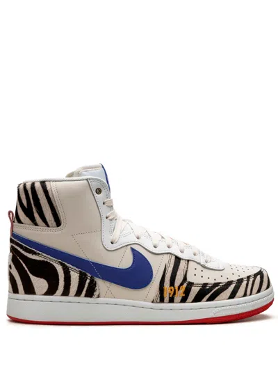 Nike Terminator High "slim & Husky's Pizza" Sneakers In Neutrals