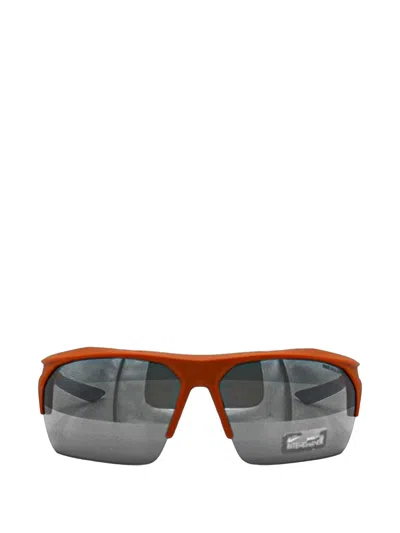 Nike Terminus Square-frame Sunglasses In Red