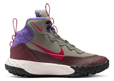 Pre-owned Nike Terrascout Rush Pink Sneakers In Light Army/burgundy Crush/wild Violet