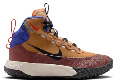 Pre-owned Nike Terrascout Sneakers In Flax/bronze Eclipse/deep Night
