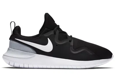 Pre-owned Nike Tessen (women's) Sneakers In Black/white/pure Platinum In Multi