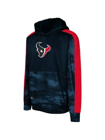 Nike Kids' Texans Camo-print Hoodie Set (set Of Two) In Blue