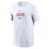 Nike Texas 2-hit Stacked  Men's College T-shirt In White