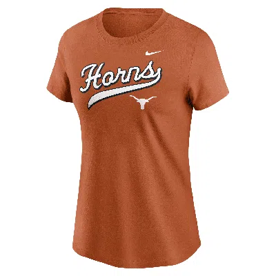 Nike Texas Athletic Prep Arch Local Script  Women's College T-shirt